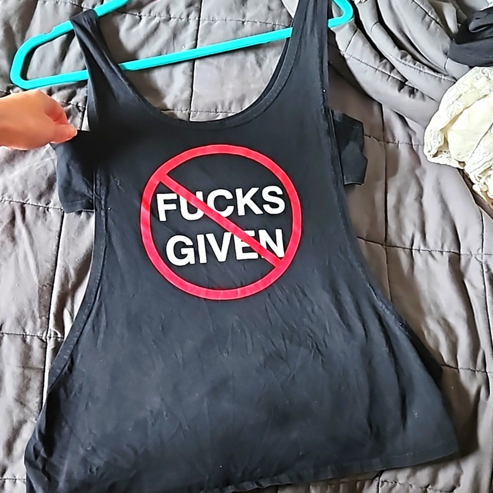 Zero F’s Given Cutout Tank